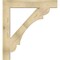 Ekena Millwork Olympic Block Rough Sawn Bracket, Douglas Fir, 6"W x 44"D x 48"H BKT06X44X48OLY05RDF - alternate 2
